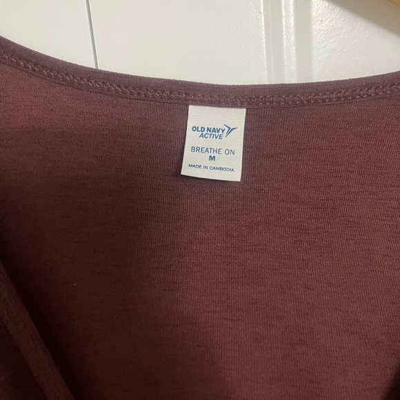 Old navy maroon athletic jumpsuit - Picture 2 of 4